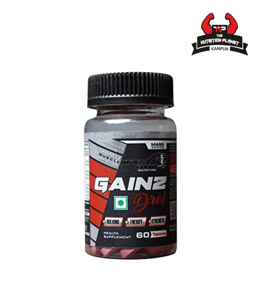  MUSCLE GARAGE GAINZ DROL ( BEST SIZE TABLET) 100% NATURAL FORMULA with official Authentic Tag